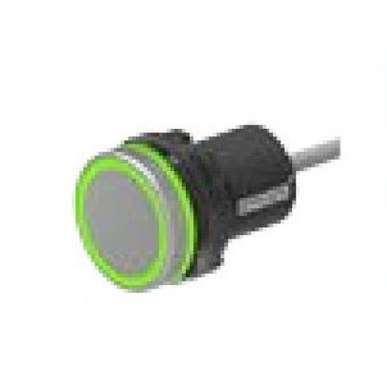 Liečiamas mygtukas SCB22MP1PC1 10-30V DC 1m kabelis, išėjimas PNP-NA