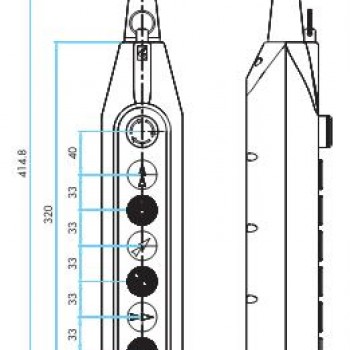 El. valdymo pultas PV7E30B444
